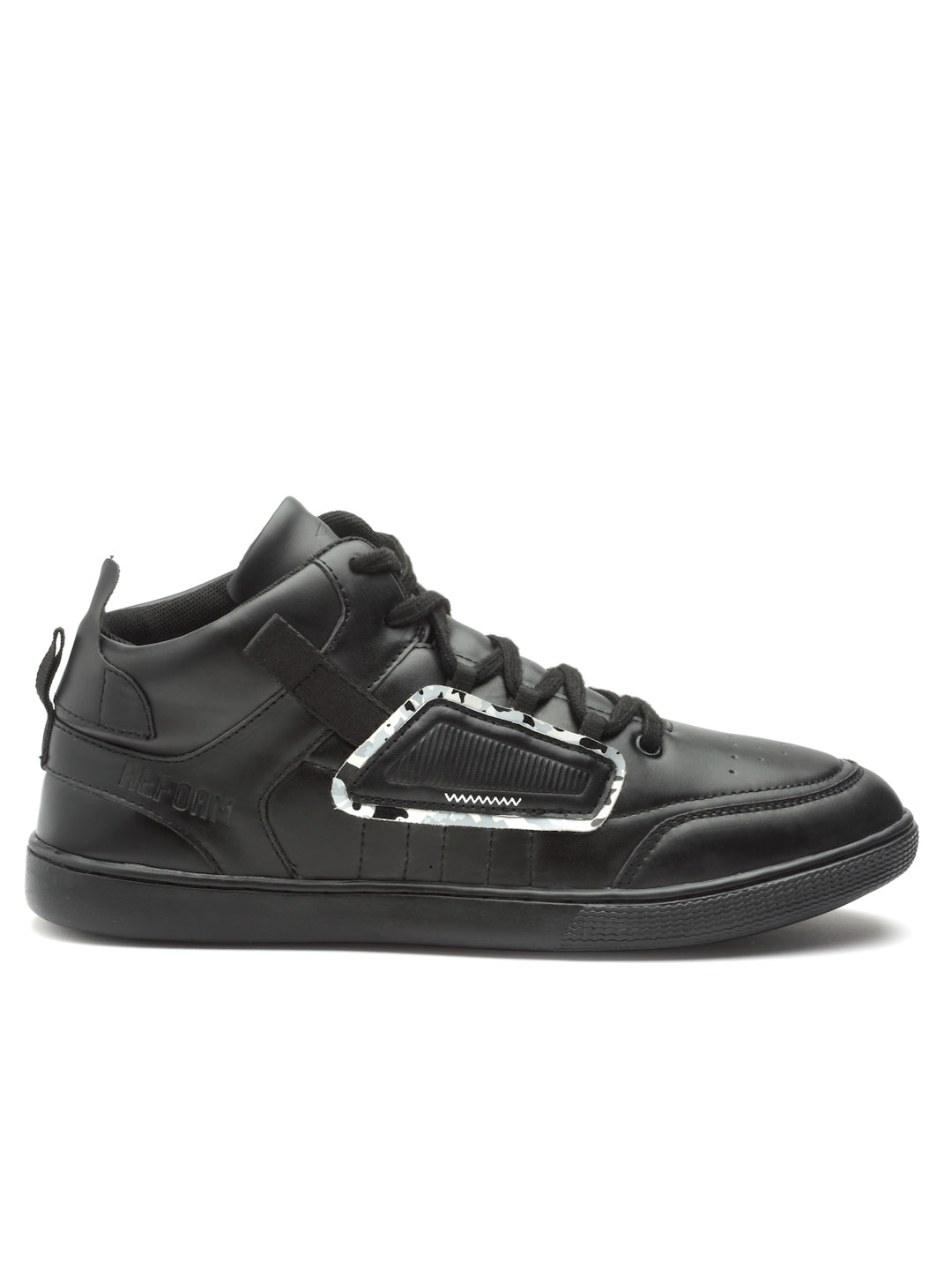 Black Casual Shoes for Men | Canvas Rubber Sole Shoes | Bacca Bucci
